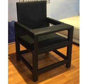 ZHA-M-R9型木质软包审讯椅