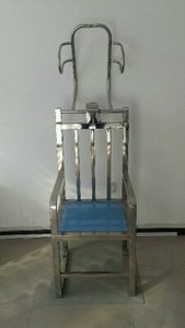 ZHA-B-08型不锈钢审讯椅（定做）