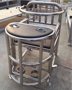 ZHA-B-R1型 不锈钢审讯椅(软包型)